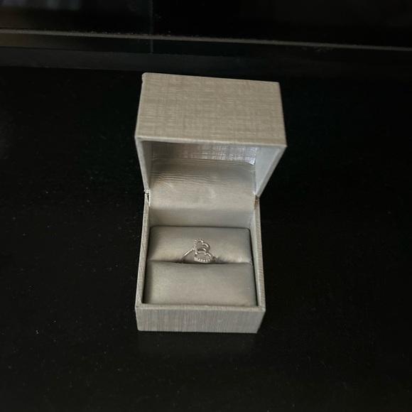 Zales Jewelry - Zales double heart ring